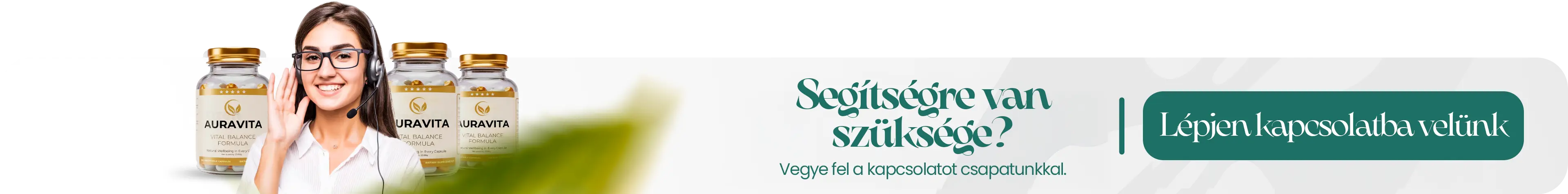 Contact support banner